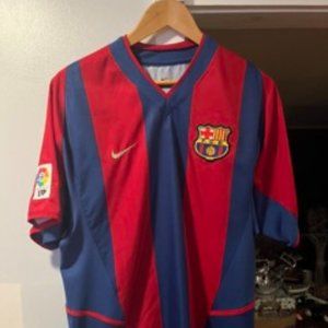 Mens Vintage Barcelona Jersey